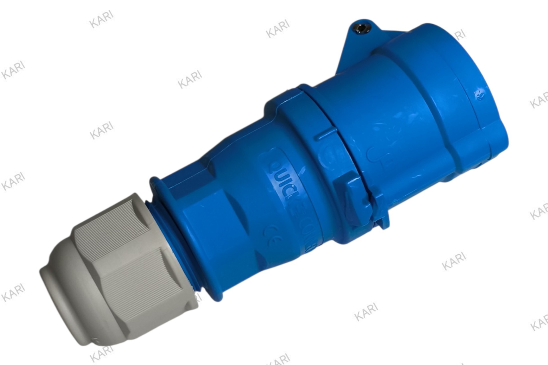 CEE-Blau 3-pol. Kupplung 230V
