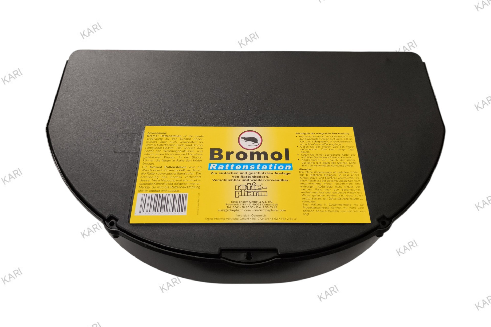 BROMOL, Ratten-Köder-Box