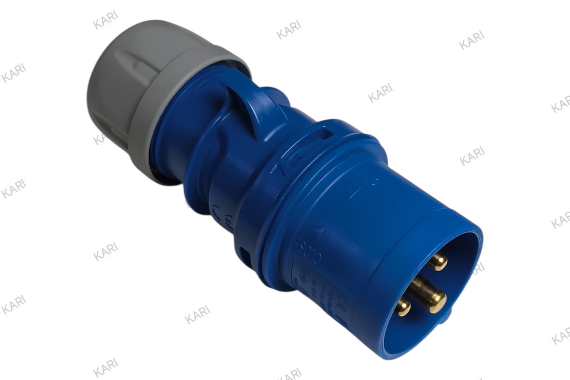 CEE-Blau 3-pol. Stecker 230V