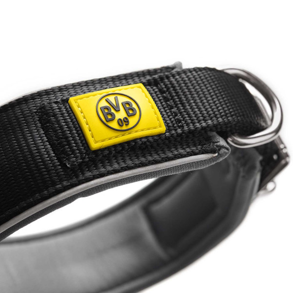 Hunter Halsband Neopren Reflect BVB schwarz/gelb