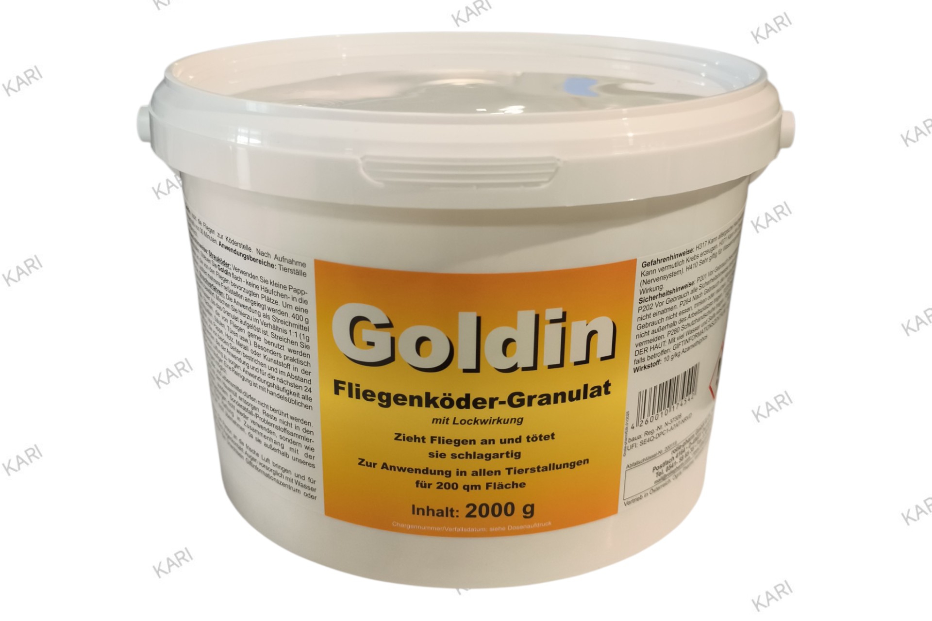 GOLDIN-N, 2000g Fliegen-Streuköder