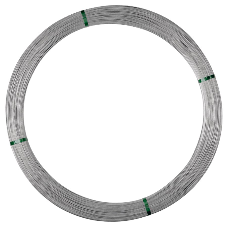 039999_1WEB Aluminiumbeschichteter Zaundraht 2,5mm - 25kg - 625m