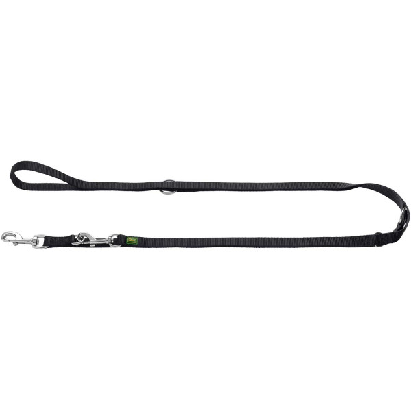 064960 Hunter Verstellbare Führleine Extra Long schwarz