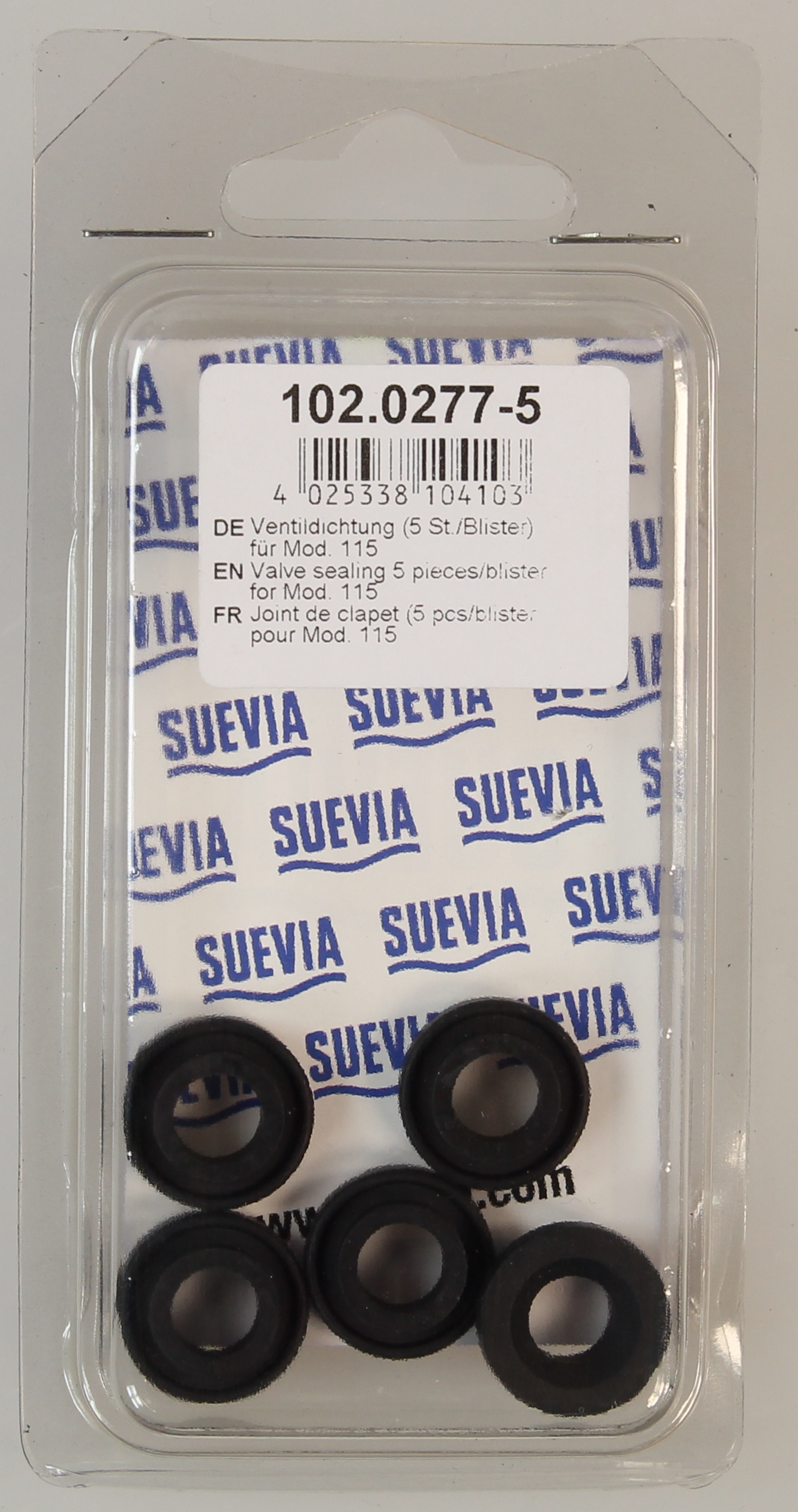 SUEVIA Ventildichtung für Mod. 115 (5 Stück)