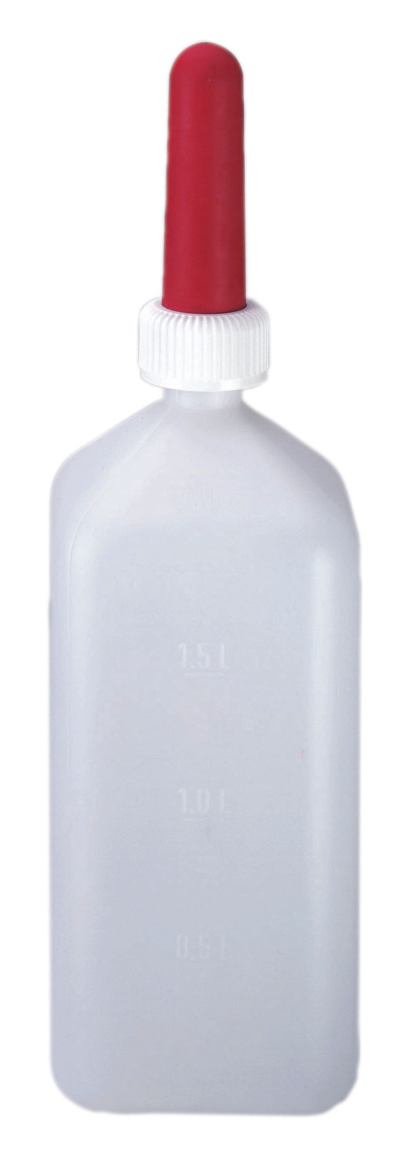 Kälber-Tränkflasche mit Sauger 2 Liter