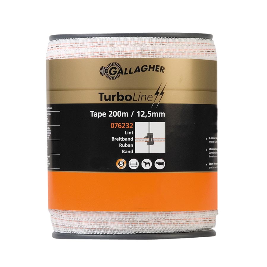 TurboLine Breitband 12,5mm weiß 200m